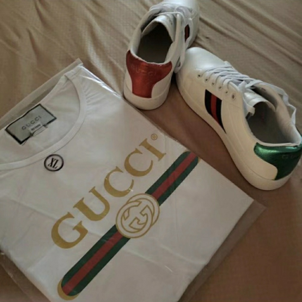 Shirt and shoes